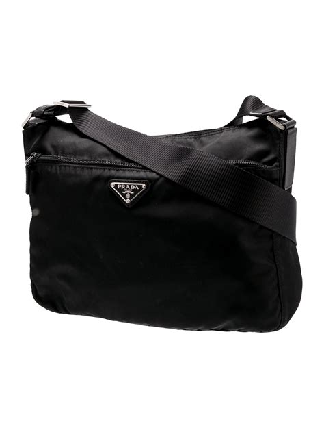 prada tessuto messenger bag bt0689 black
